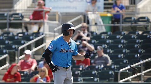 Griffin Conine lifts a solo home run to center field