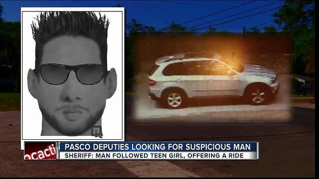 Pasco deputies warning about 'bus stop creeper'