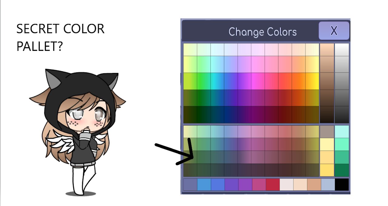 A tip for making Ocs in gacha life! :)