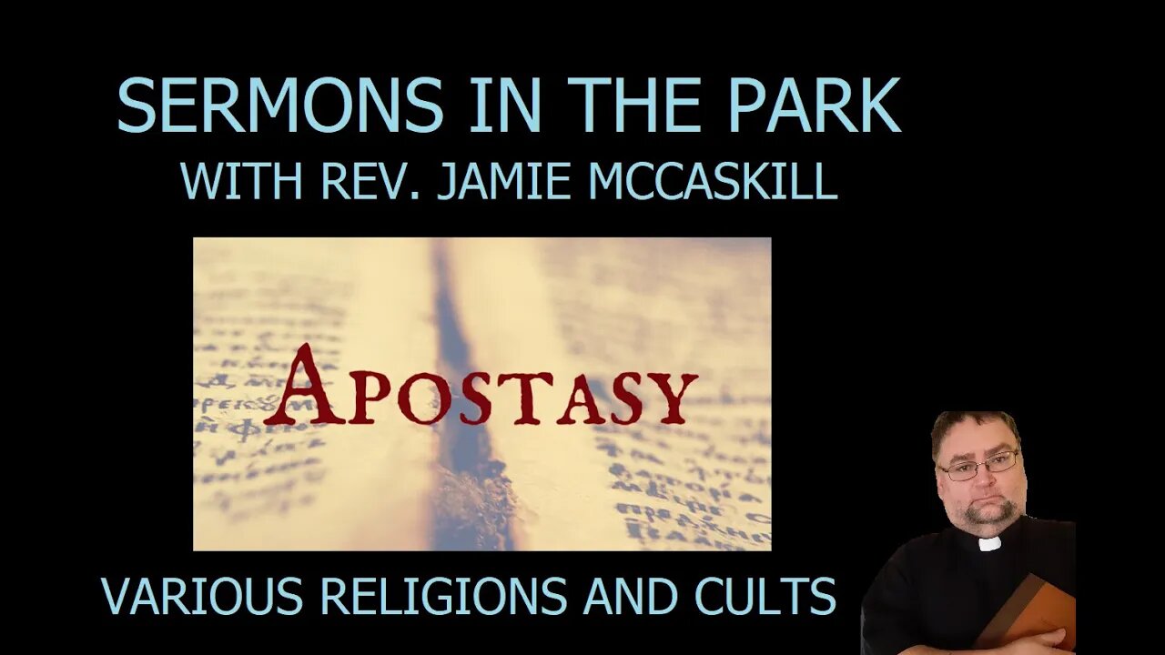 Rev. Jamie McCaskill Sermons in The Park 135