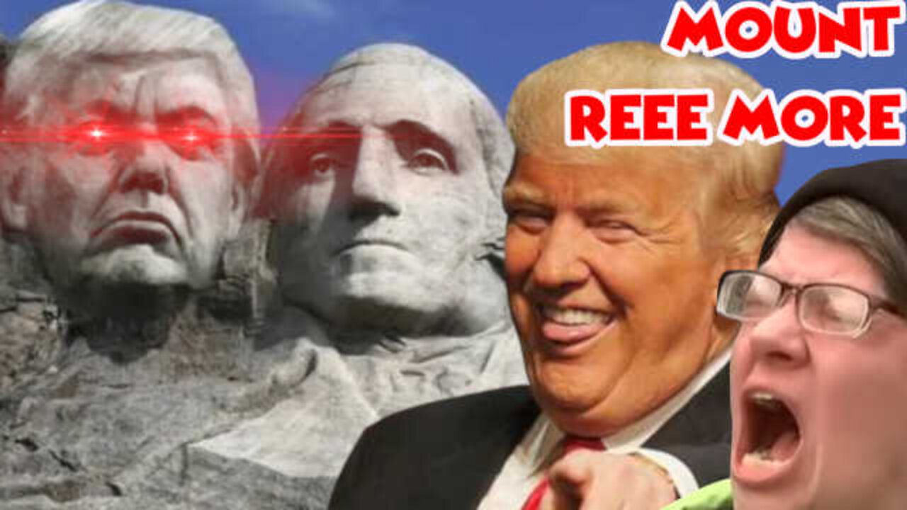 Trump Trolls Jan 6th Committee With Memes of His Head On Mt Rushmore