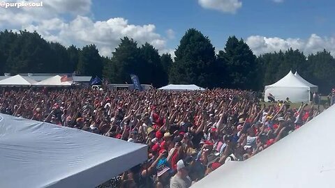 Great crowd at Donald J. Trump's campaign rally in Chesapeake, Virginia!