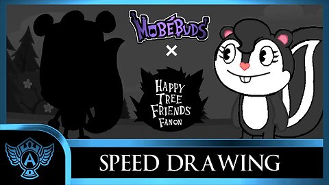 Speed Drawing: Happy Tree Friends Fanon - Kyoko | Mobebuds Style