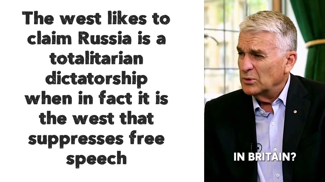 The west likes to claim Russia is a totalitarian dictatorship