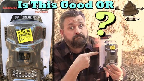 Testing the Cheapest Trail Camera! TASCO 12 MP Low Glow Game Camera product test/review!