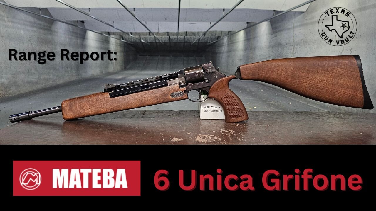 Range Report: Mateba 6 Unica Grifone Carbine in .357 Magnum (a unicorn variant of a unicorn firearm)