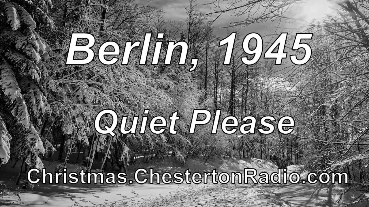 Berlin - Quiet Please - Christmas