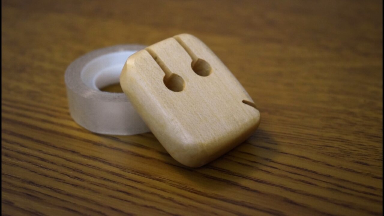 Making Wooden Earphones Holder