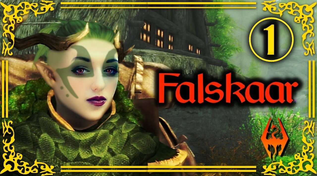 PLAYING DRUID! (Falskaar #1 - Skyrim Mod)