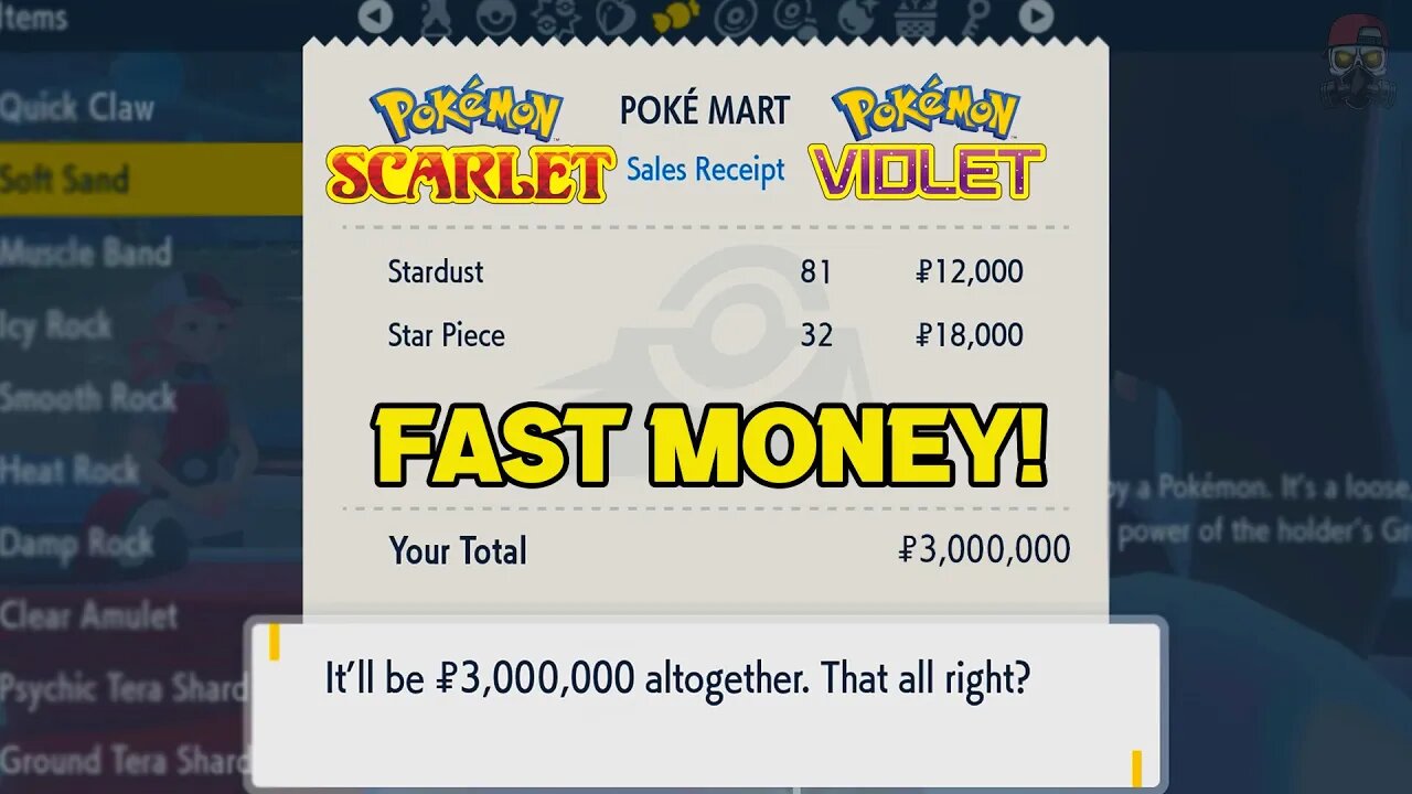 How To Earn Money FAST & EASY in Pokemon Scarlet & Pokemon Violet!