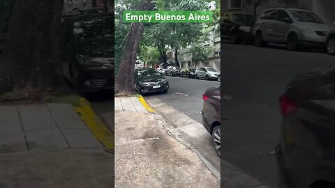 Buenos Aires Is Empty #shorts