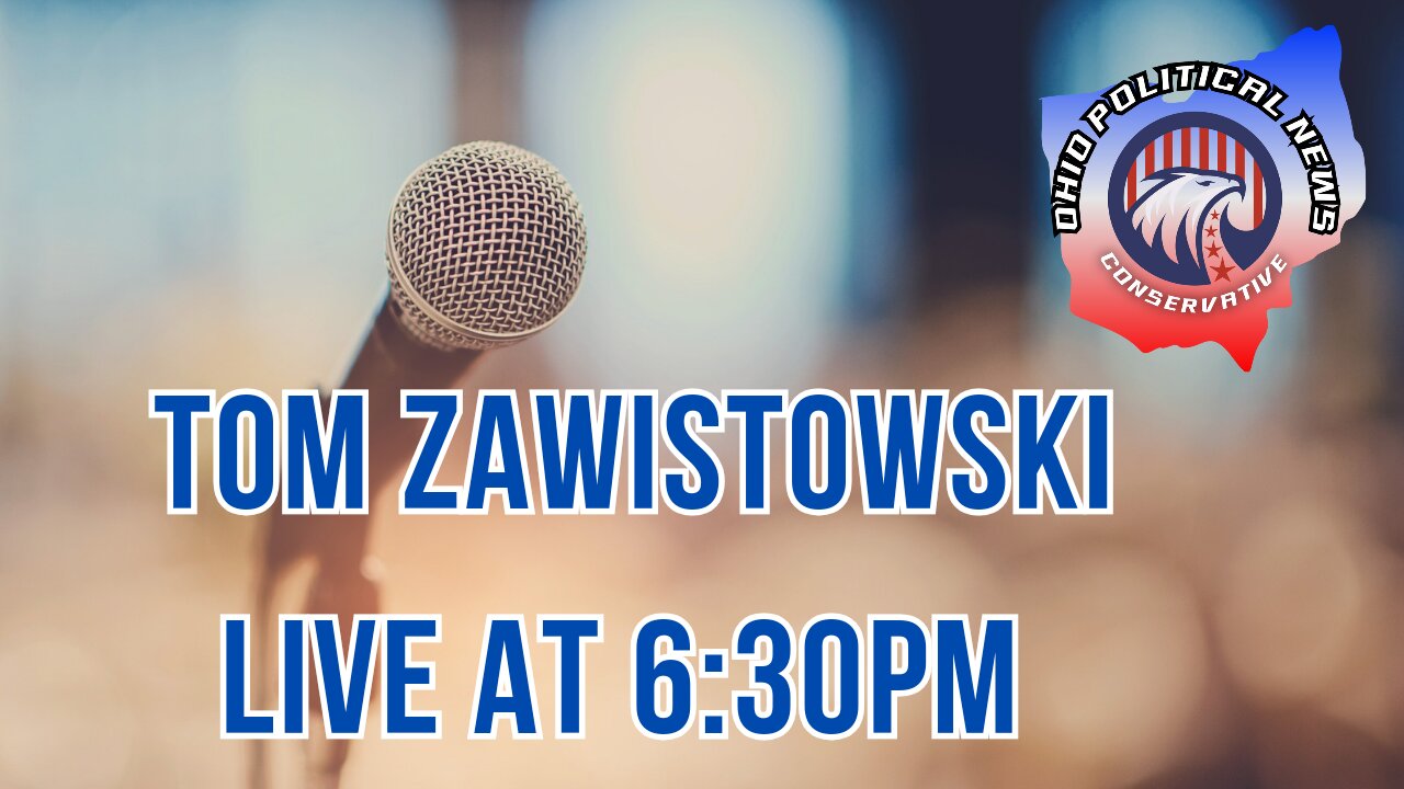 Tom Zawistowski Live at 6:30pm