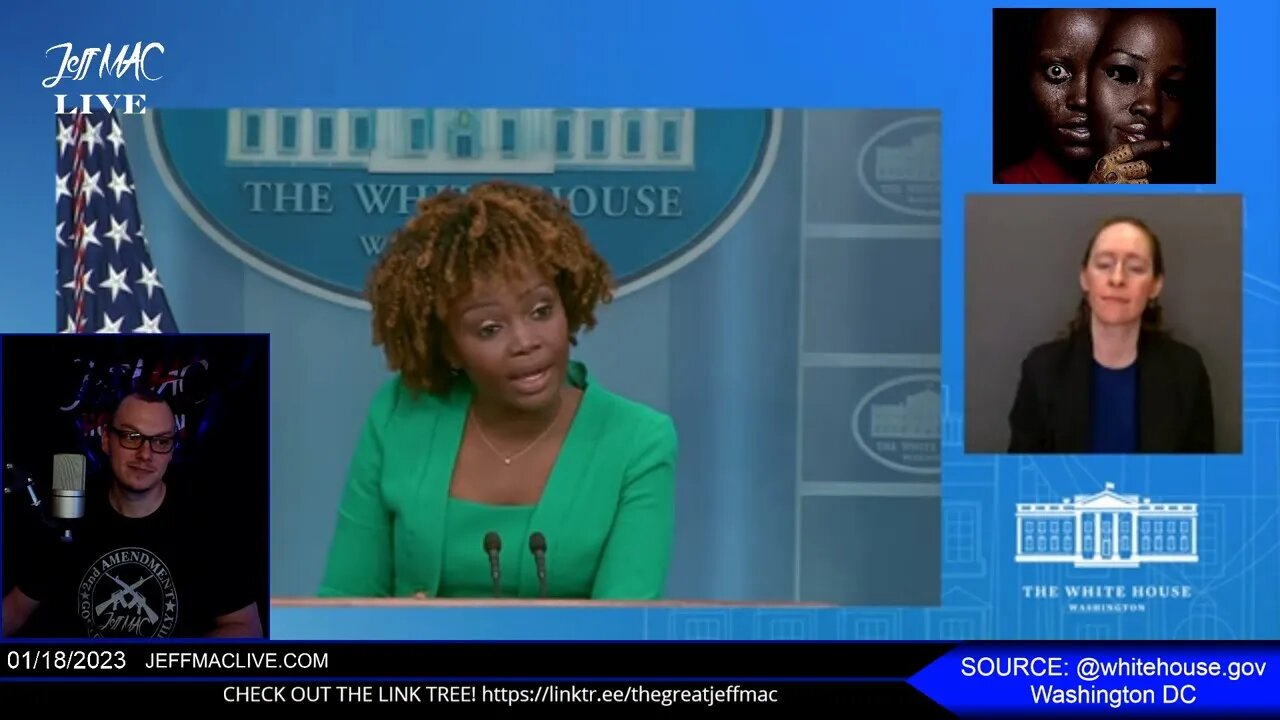 #LIVE WATCH PARTY: WH Press Briefing Clown Show with KJP!!