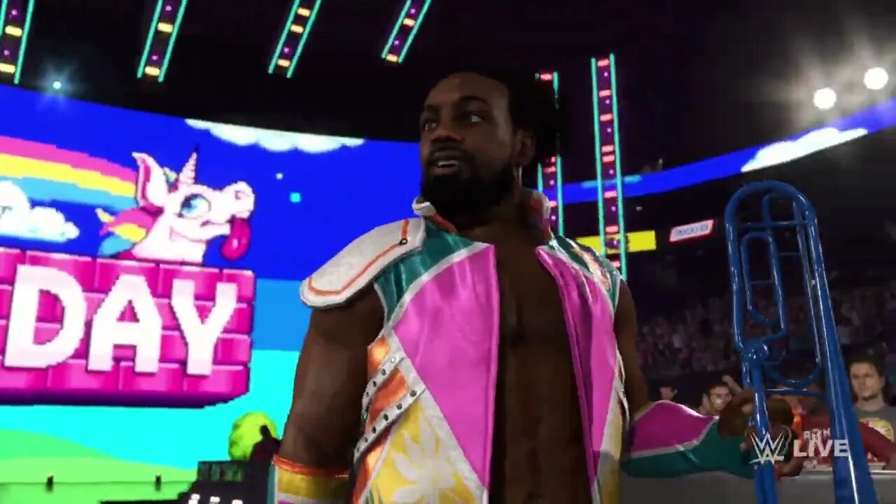 WWE2K23: Xavier Woods Full Entrance!