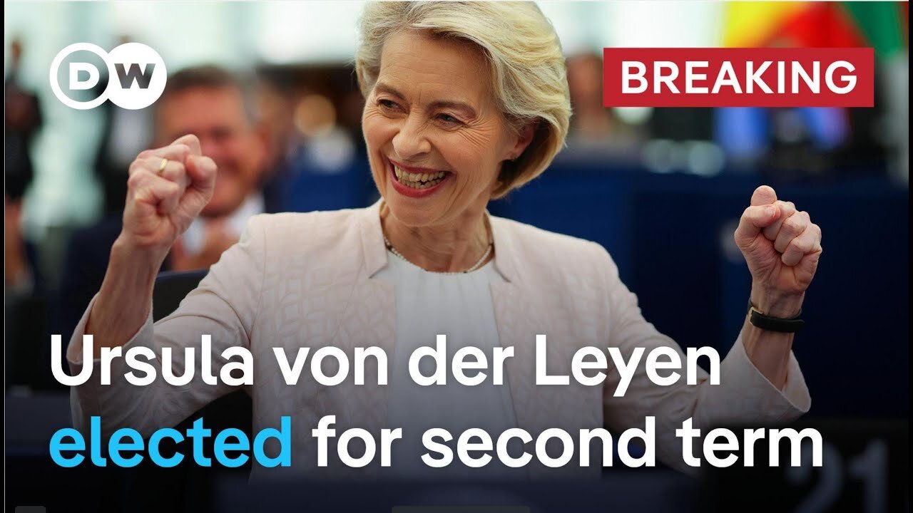 Ursula von der Leyen wins second term as European Commission president | DW News