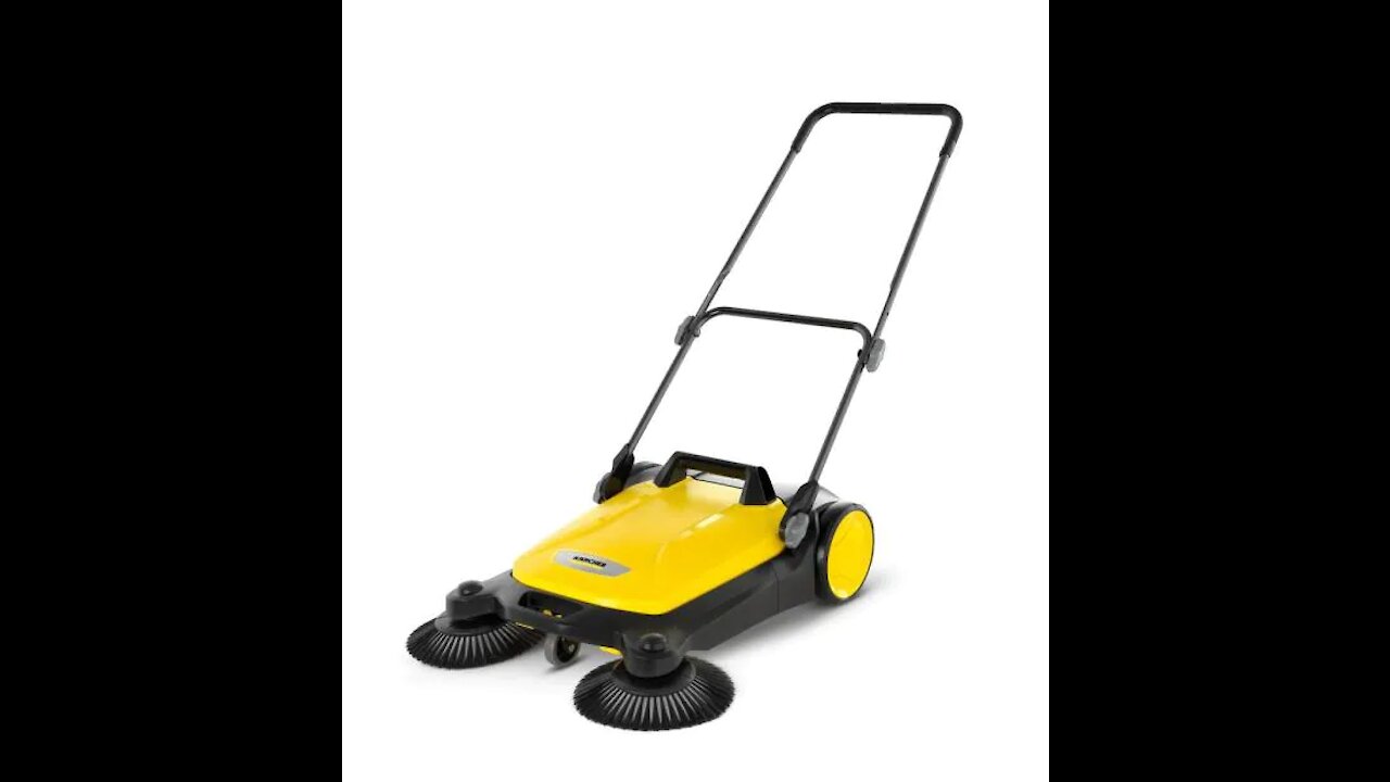 Karcher Concrete Floor Sweeper Review...