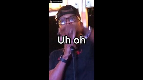 Drunk Guy Tries to KISS Orlando Comic on Stage
