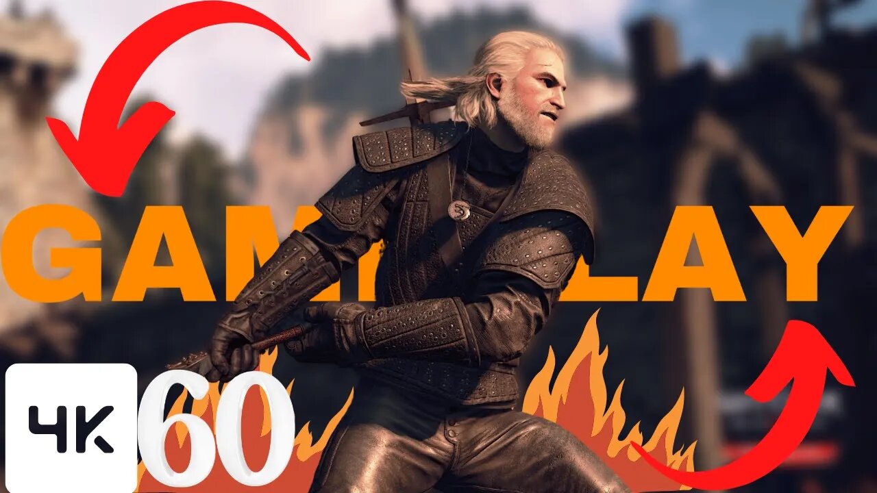 The Witcher Wild Hunt First 30 Mintues (PS5 4K 60)