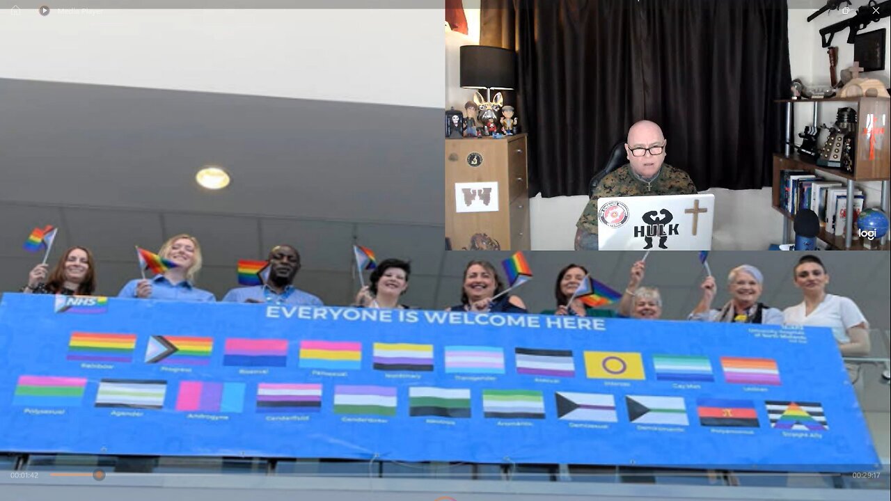 NHS flags up its 21 genders. The Shepherd's Standards. Luke 15:1-7. ESV.