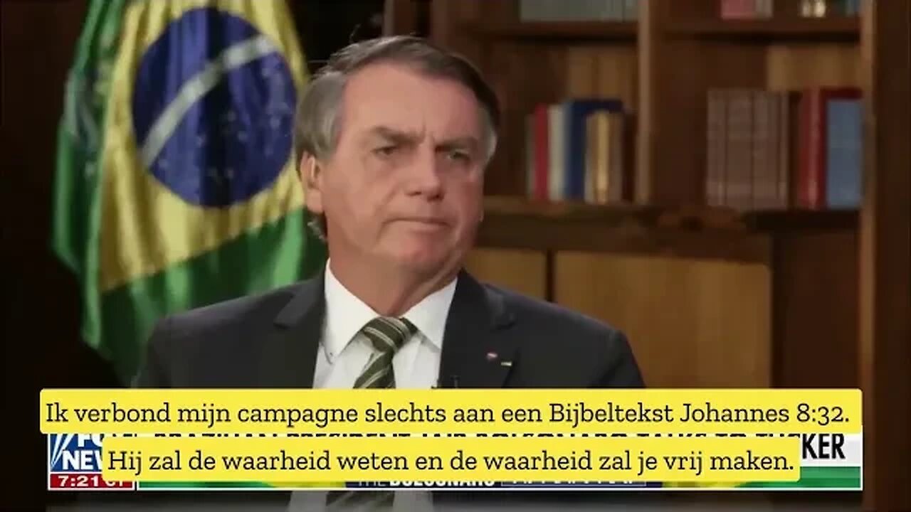 Tucker Carlson interview met Jair Bolsonaro