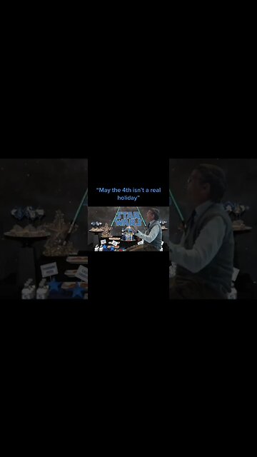 When Someone Says May the 4th isn't a real Holiday #shorts #starwars