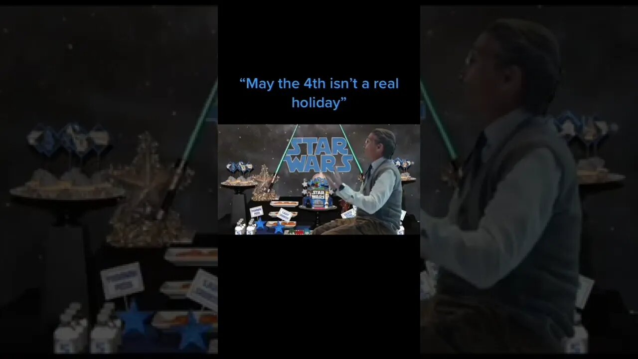 When Someone Says May the 4th isn't a real Holiday #shorts #starwars