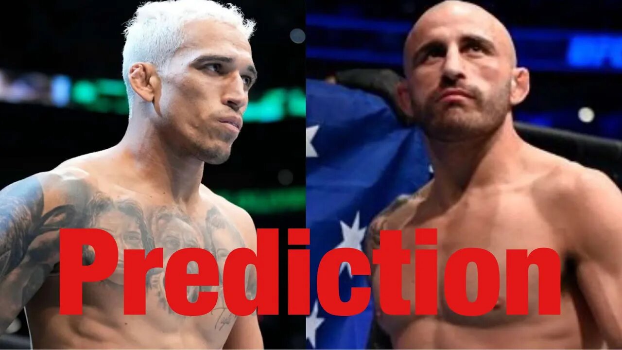Charles Oliveira Vs Alexander Volkanovski Future Prediction