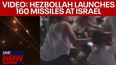 VIDEO: Hezbollah missiles target Israeli celebration event