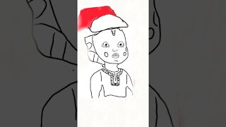 Baby Yoda Loses Santa Hat to Baby Ahsoka... #starwars #christmas #babyyoda #babyahsoka