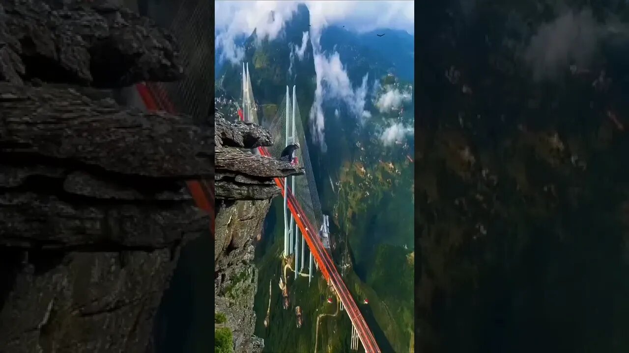 Very beautiful bridge scene.