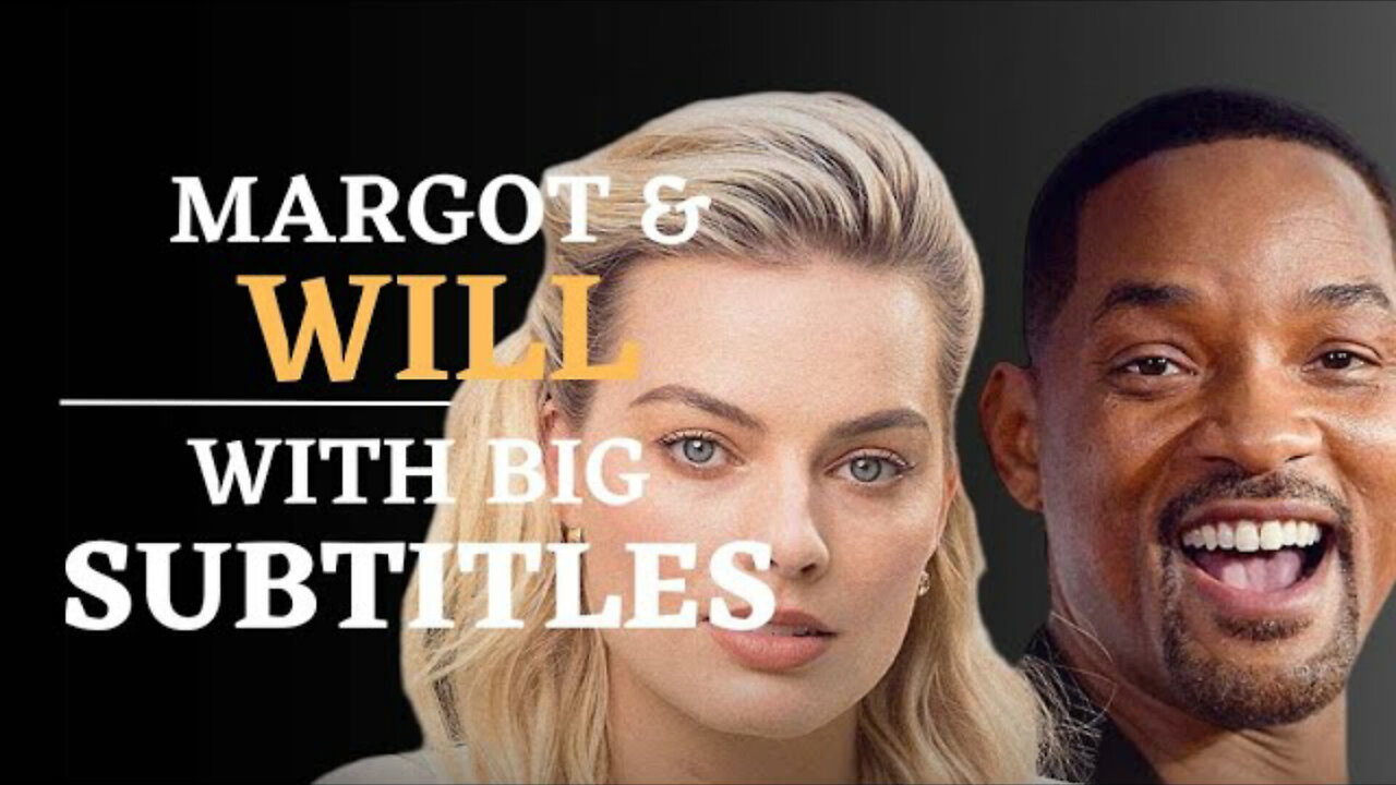 ENGLISH SPEECH | MARGOT & WILL: Movie Secrets Shared