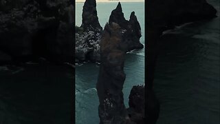 Reynisdrangar #iceland #drone #explore #nature