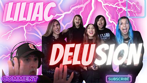 LILIAC Delusion - ( Official Lyric Music Video ) 2024 REACTION #liliacreaction #liliac