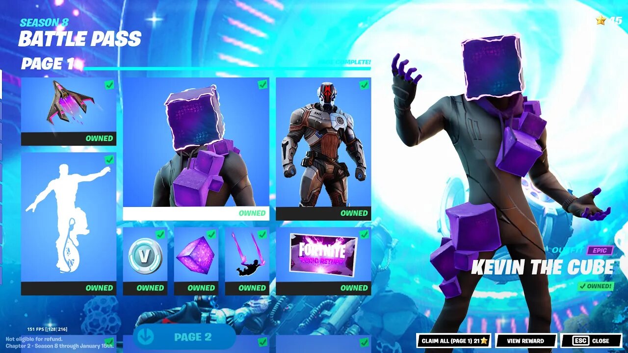 Fortnite Chapter 2 - Season 8 Battle Pass (REVEALED)