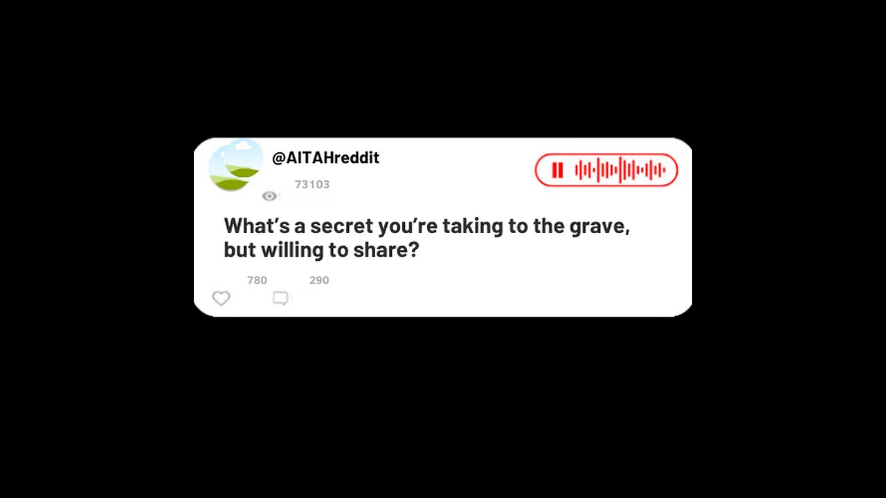 should havee taken this secret to the grave