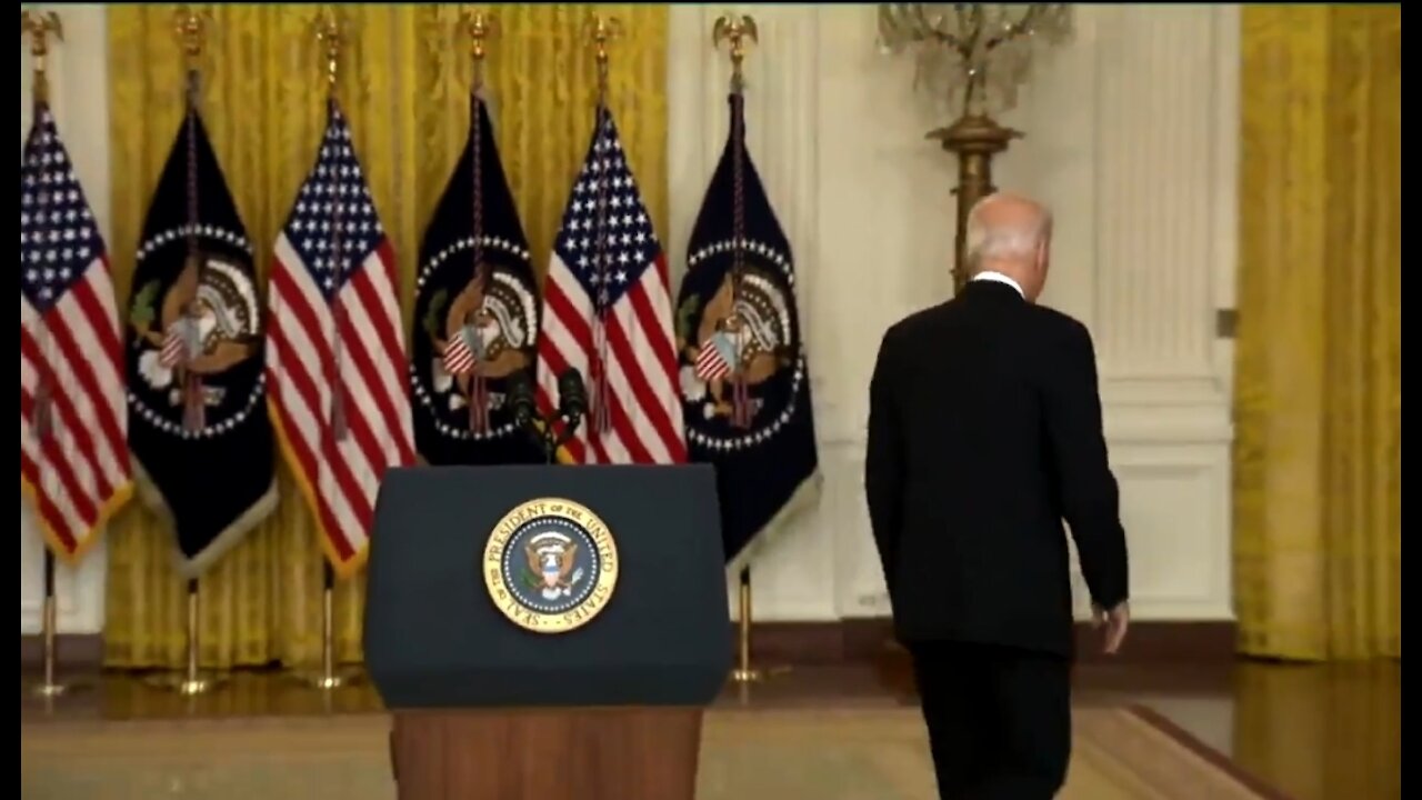 Biden Walks Away And Ignores Questions From Reporters