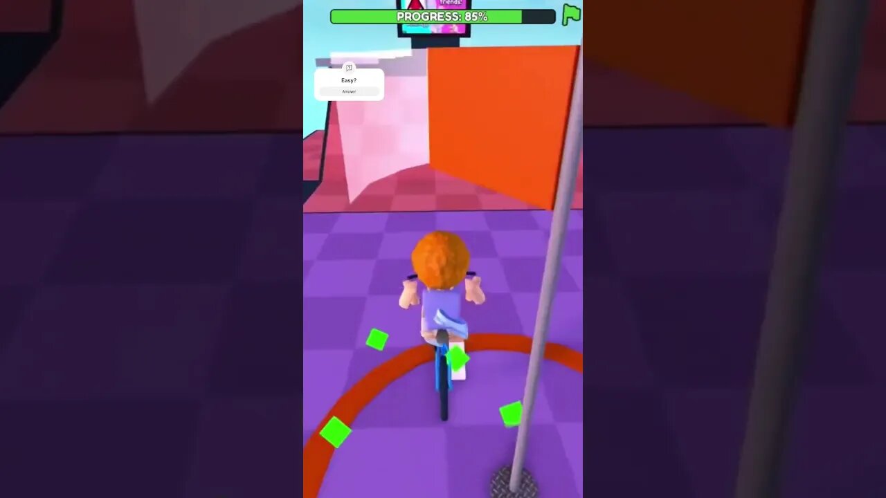 Obby But you’re on a bike! (21)#gameplay #roblox
