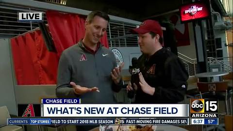 What's new at Chase Field?