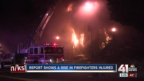 KCFD sees sharp rise in injuries among firefighters