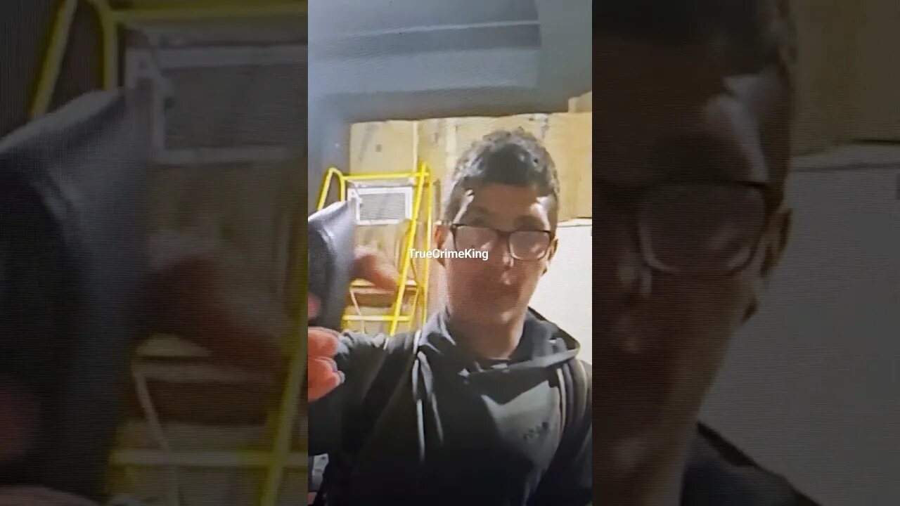 pedo tries to say little girl walked in on him... after he was seen pulling her into the bathroom.