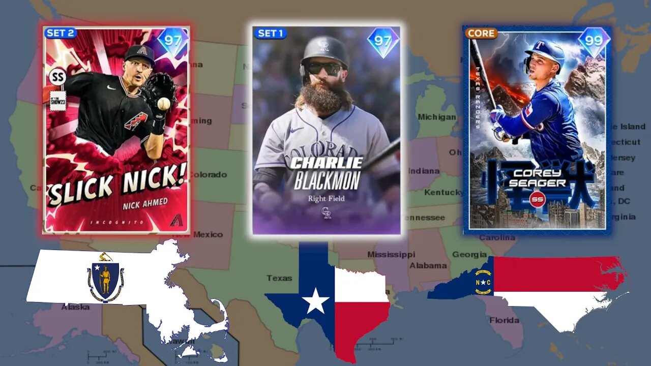 USA Players With States Wheel: MLB The Show 23 Diamond Dynasty