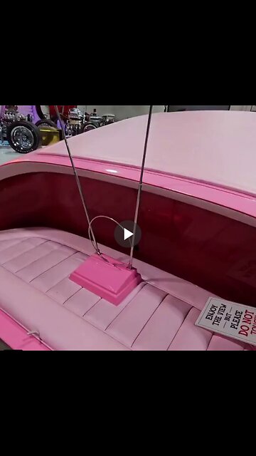 The Panthermobile from 'The Pink Panther Show' (1969), housed at the Galpin Automobile Museum.