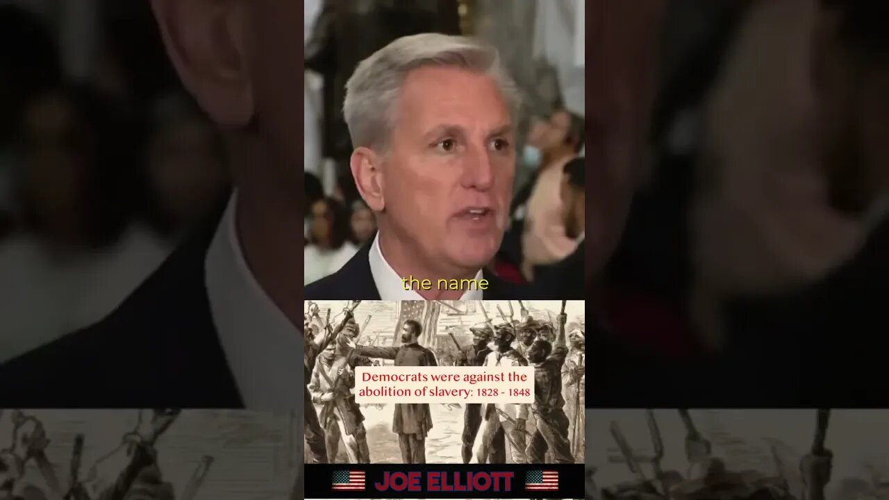 Kevin McCarthy gives Democrats a tough history lesson #shorts