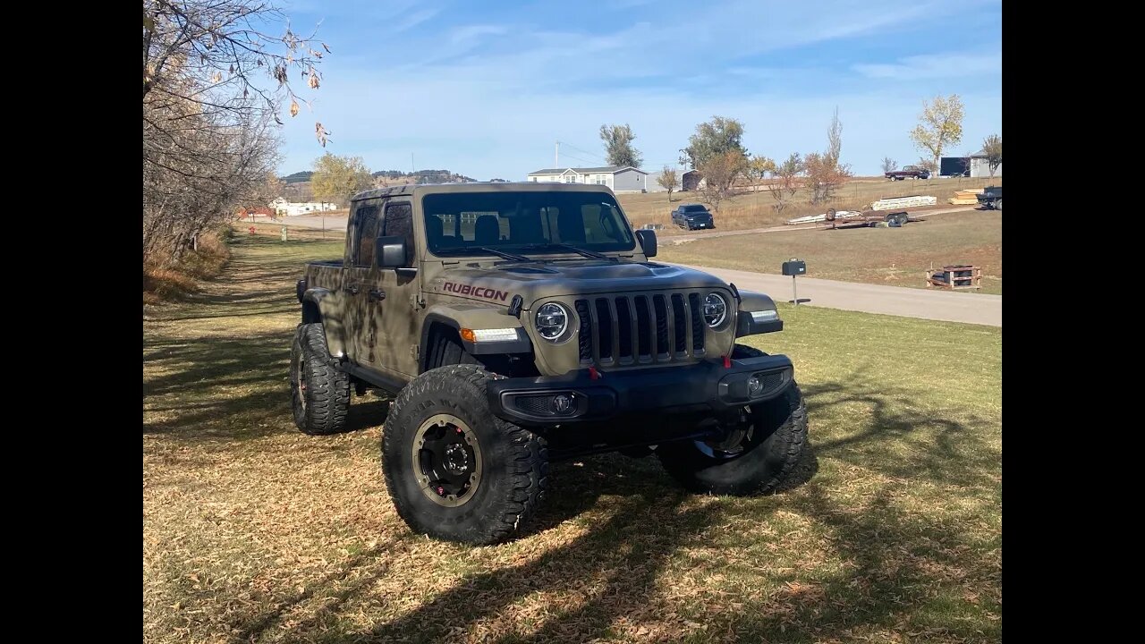 3.5" Teraflex Alpine RT3 Short Arm Lift Kit Install on a 2020 Gladiator Rubicon JT... Phase 1