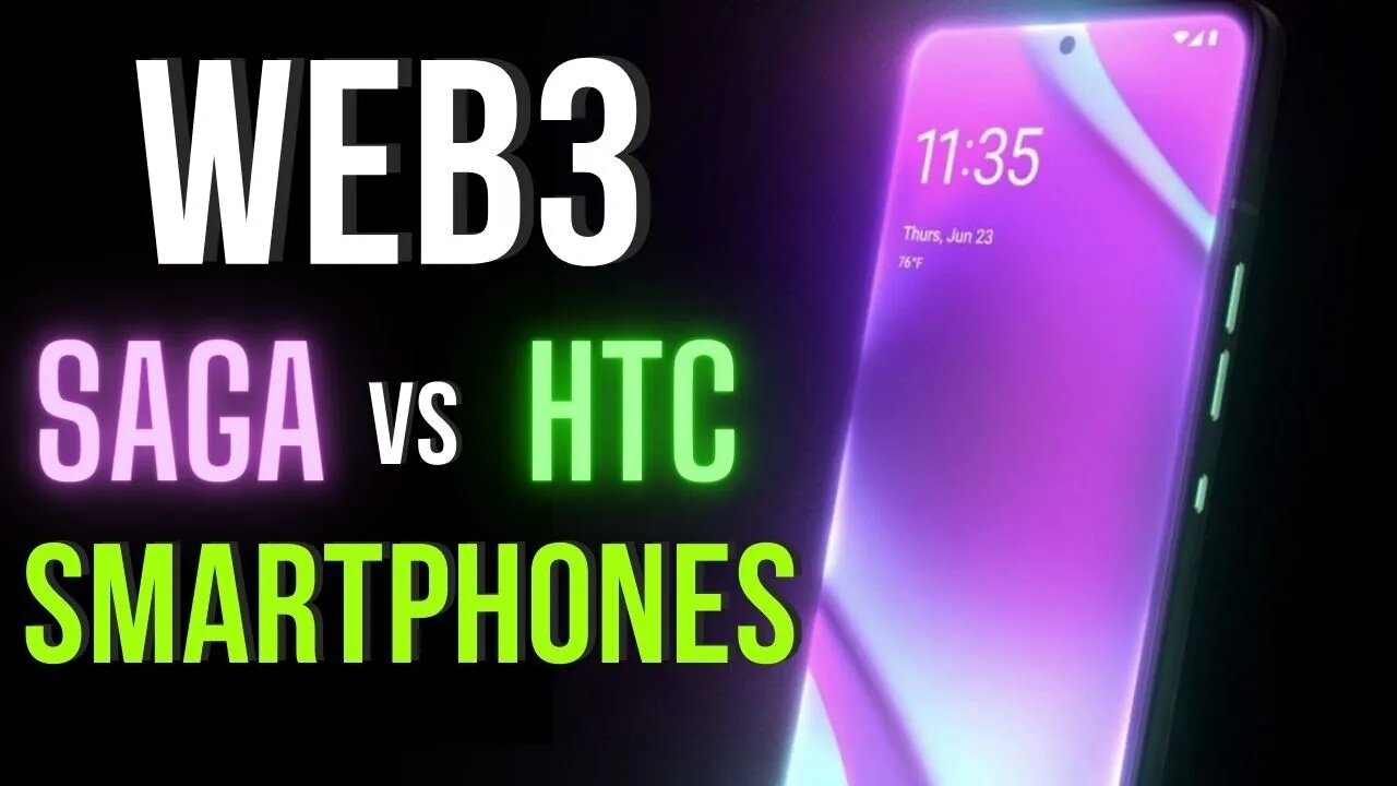 Solana Saga vs HTC Desire 22 PRO | The best Web3 mobile device? Comparison