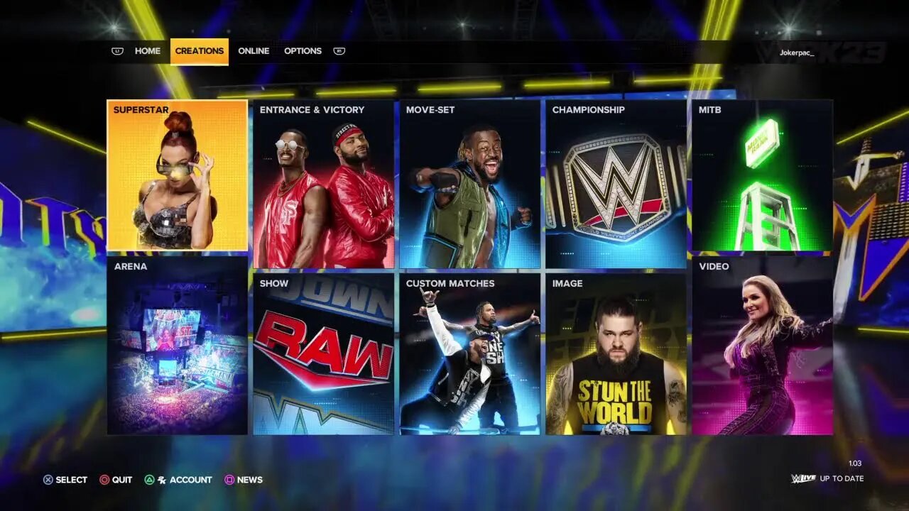 Returning to CAW. Building a roster.