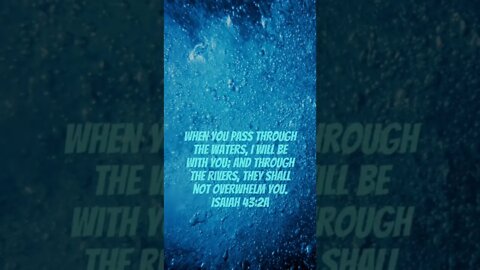 Isaiah‬ ‭43:2‬‬ #overwhelm #Lord #God #Jesus #christianity #bible