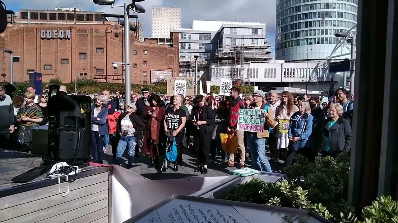 Enough is Enough Protest - RMT Speaker