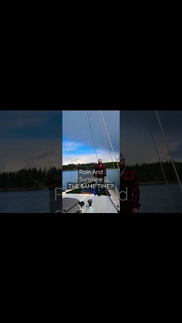Love it when the weather does this! 😍 #shorts #sailboat