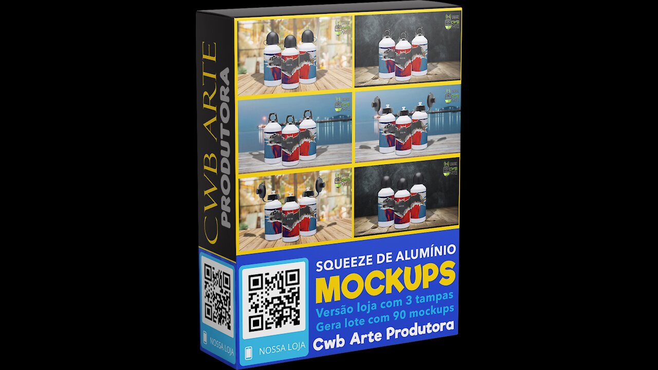 Mockup de Squeeze Automatizado